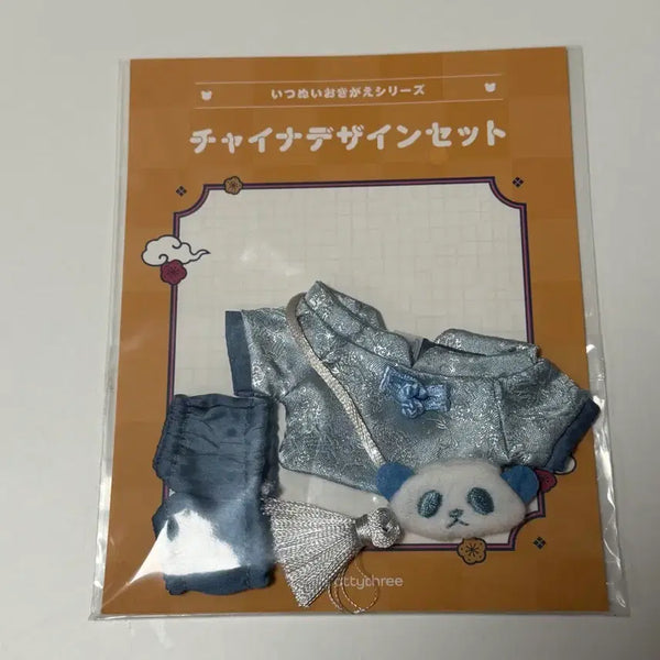 [BUNJANG] Pattythree 10cm ITSNUY China Code Panda Outfit Doll Clothes / 패티쓰리 pattythree 10cm 이츠누이 차이나코드 판다 옷 인형옷