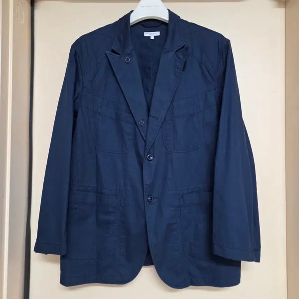 [BUNJANG] Engineered Garments Bedford 6.5oz Flat Twill Jacket Navy / [L] 엔지니어드 가먼츠 베드포드 6.5oz 플랫 트윌 네이비
