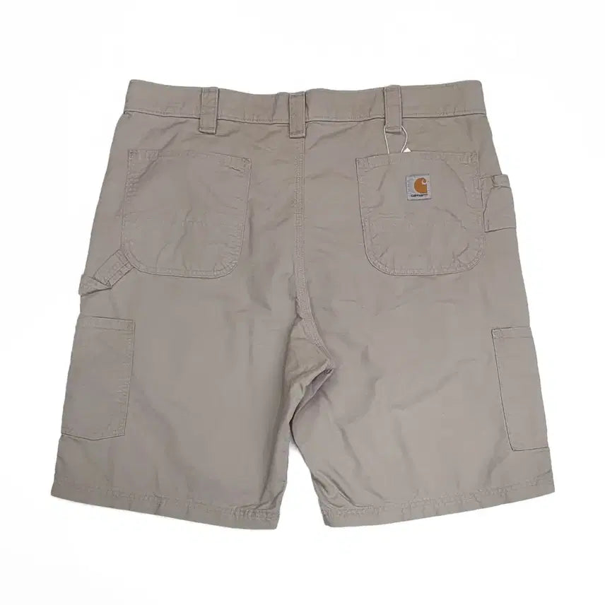 [BUNJANG] Carhartt Carpenter Shorts Tan / 칼하트 카펜터 쇼츠 반바지 Tan (36~38)