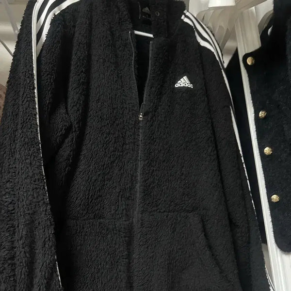 [BUNJANG] Adidas Fleece Zip-Up Jacket XL / 아디다스 뽀글이XL사이즈