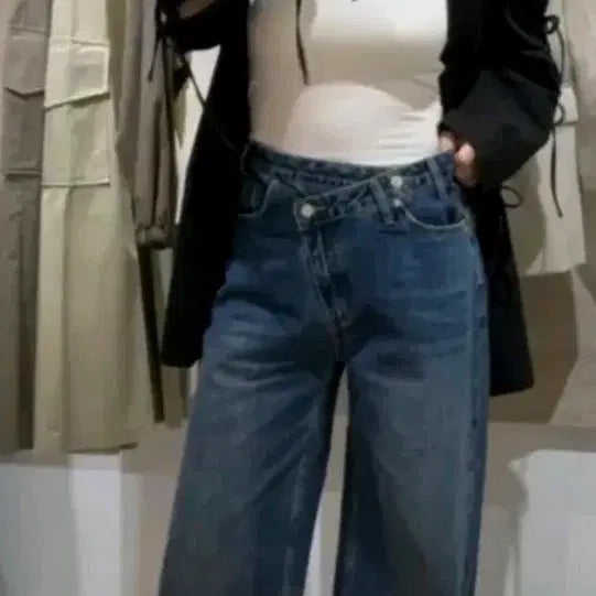 [BUNJANG] 3march Wide Denim Pants M / (새상품)3march 와이드 데님 팬츠 m