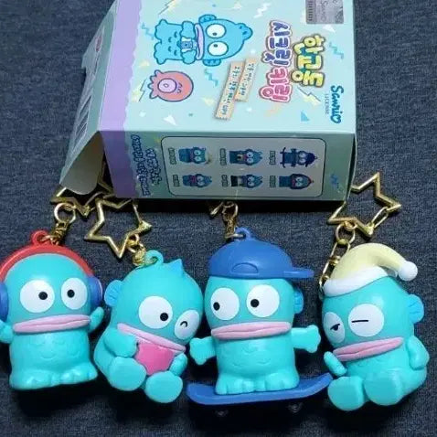 [BUNJANG] Hangyodon Secret Keyring Set (4 Types) / 한교동 시크릿키링  4종