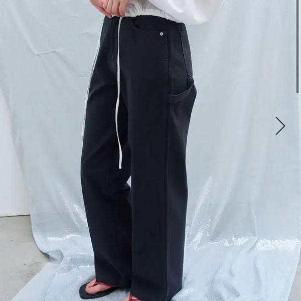 [BUNJANG] Lily Cote Didi Cargo Pants Navy M / (네이비,M) 릴리코츠 디디 카고팬츠 didi