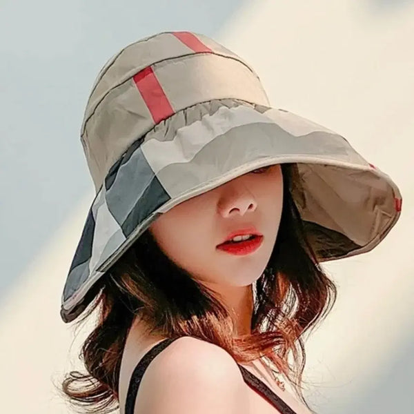 [BUNJANG] UV Cut Pattern Rolled Sun Cap / (새상품) UV차단 패턴 돌돌이 썬캡 (4가지색상)입니다~