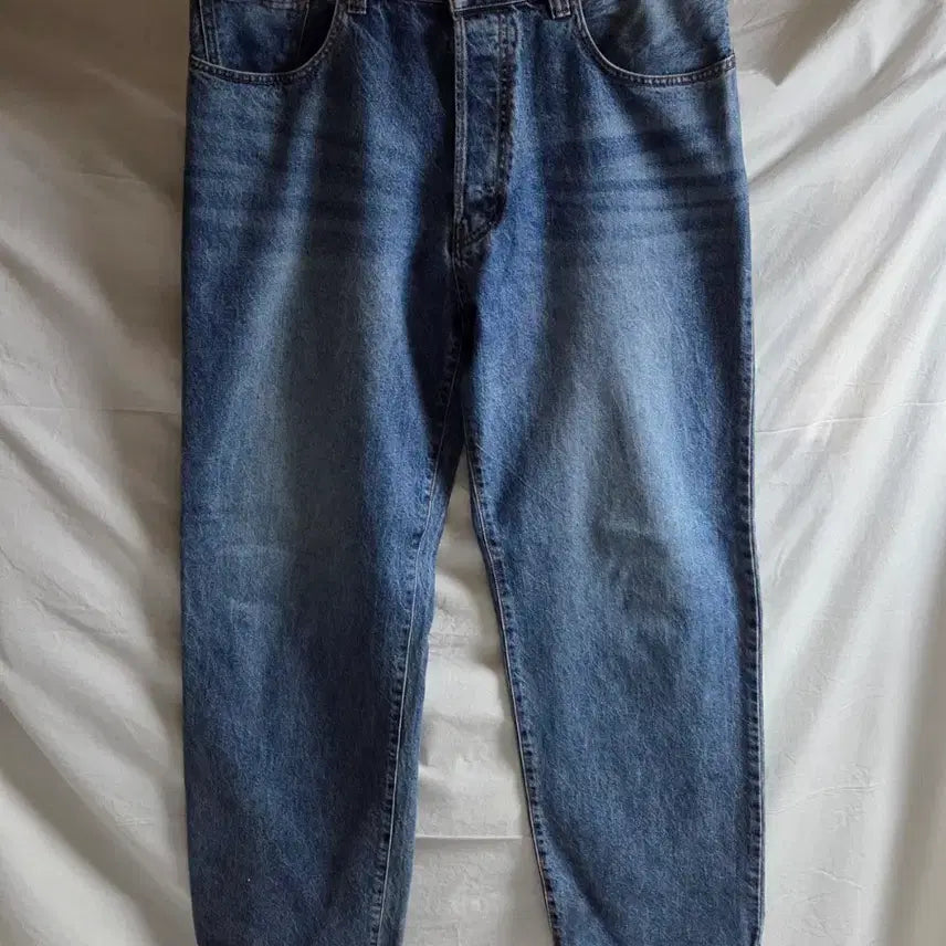 [BUNJANG] Eastlogg Permanent 247 5P Denim Jeans Medium Indigo L / 이스트로그 퍼머넌트 247 5p 데님 중청 미디엄 인디고 L
