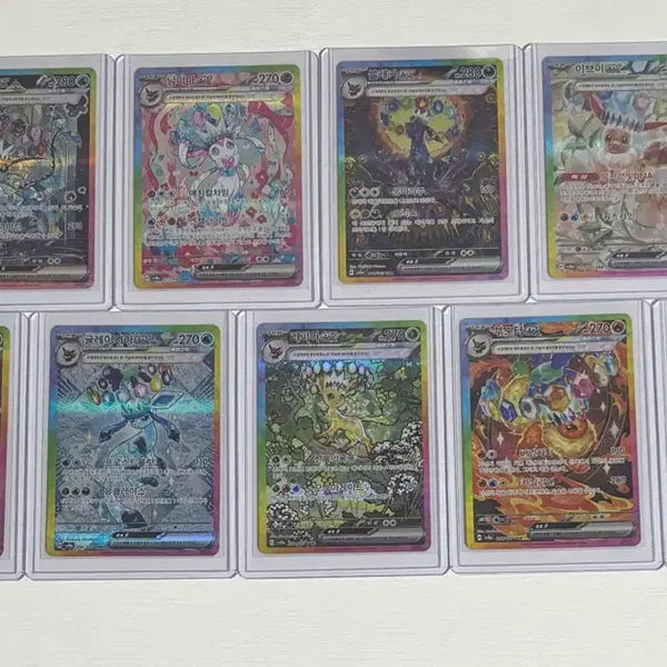 [BUNJANG] Pokemon Card Sylveon Umbreon Sar / 포켓몬카드 테라스탈 님피아,블래키 sar 판매