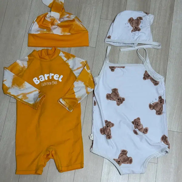 [BUNJANG] Barrel Kids Rash Guard Swimsuit / Barrel 아동 래쉬가드 수영복