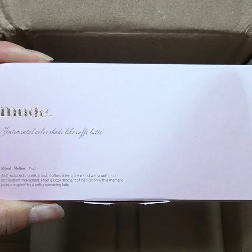 [BUNJANG] Mude Eyeshadow Palette 10-Color / [미개봉]*06바닐라티라떼*뮤드 아이섀도우 팔레트