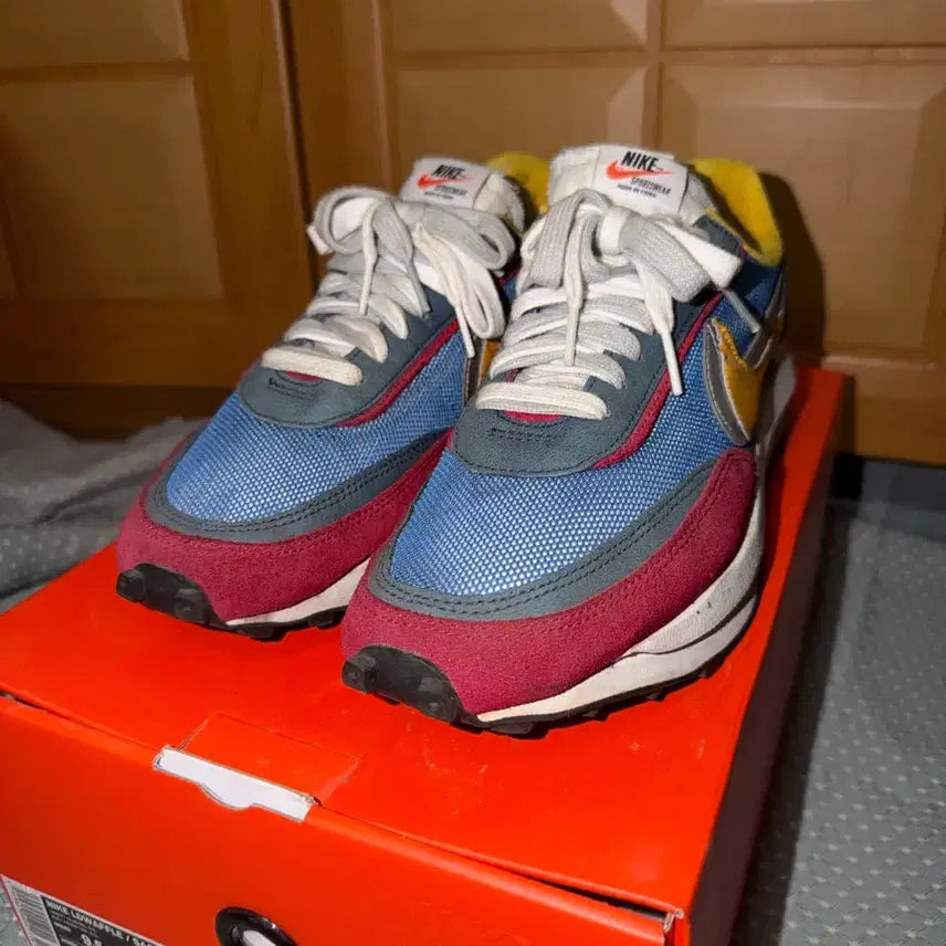 [BUNJANG] Nike x Sacai Waffle "Red/Blue" Sneakers / [초떨이] 나이키 사카이 와플 빨파