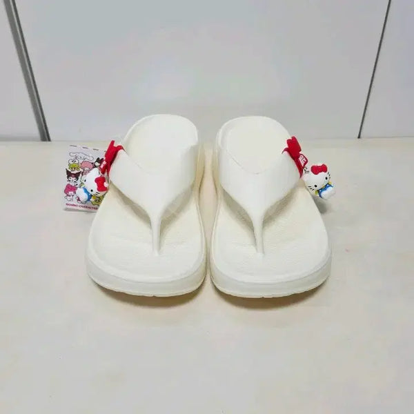 [BUNJANG] Hello Kitty Jjori Sandals / 250 헬로키티 쪼리 슬리퍼 새상품