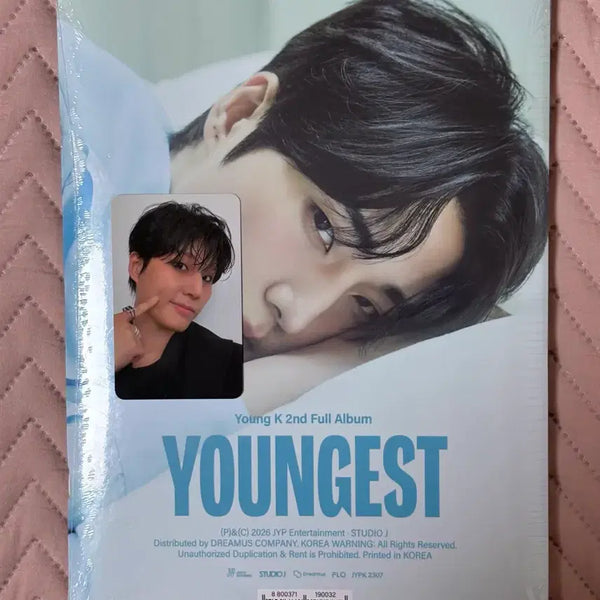 [BUNJANG] Young K Youngest Album Photocard & Keyring Bundle / 영케이 팬즈 특전 포카 미공포 / 영기스트 앨범