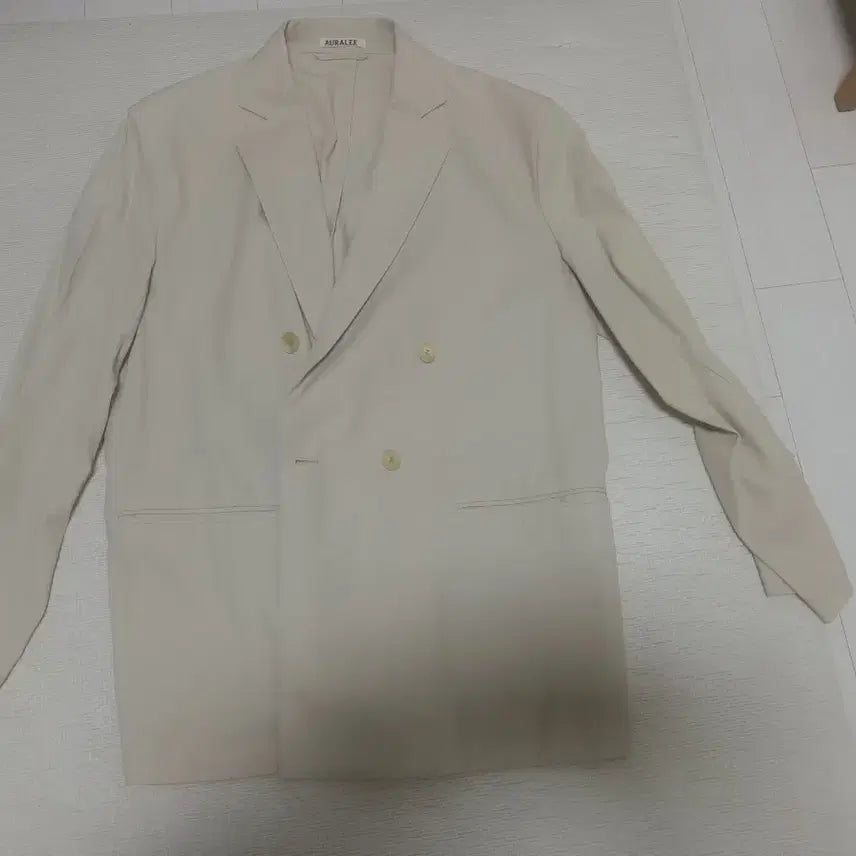 [BUNJANG] Auralee Double Button Jacket / 오라리 자켓
