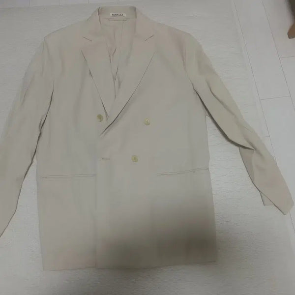 [BUNJANG] Auralee Double Button Jacket / 오라리 자켓