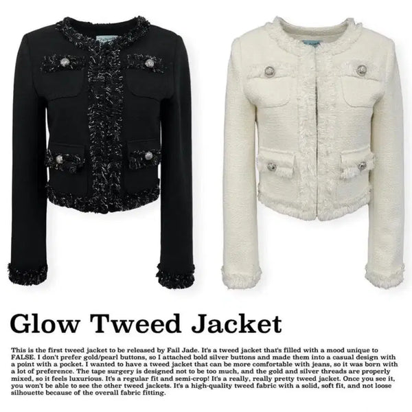[BUNJANG] Failjade Tweed Ivory / 페일제이드 트위드 아이보리