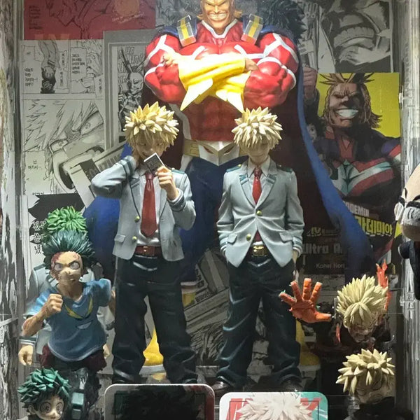 [BUNJANG] My Hero Academia Batch Figure Set (All Might, Deku, Bakugo) / 나히아 피규어 일괄판매