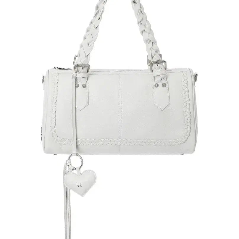 [BUNJANG] Three Times Braid Bag White / 쓰리타임즈 브레이드백 화이트