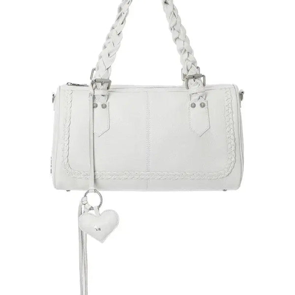 [BUNJANG] Three Times Braid Bag White / 쓰리타임즈 브레이드백 화이트