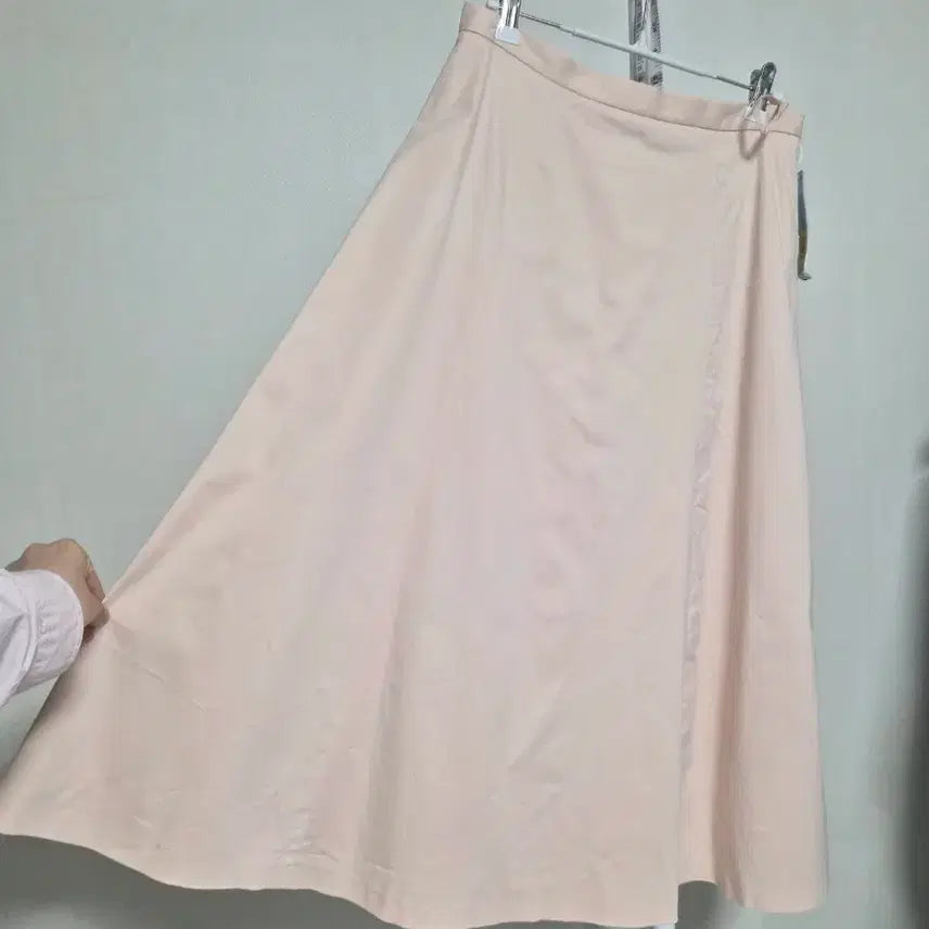 [BUNJANG] Flare Skirt (Light Pink) / [새상품] 플레어 스커트 치마 연핑크