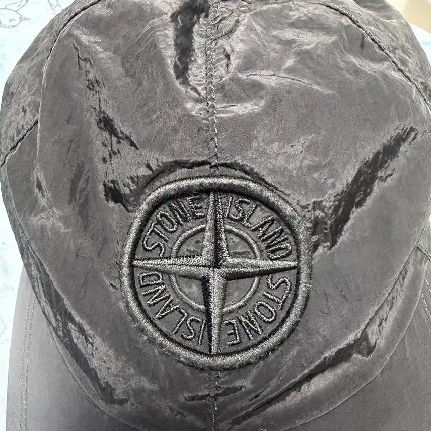 [BUNJANG] Stone Island Nylon Ball Cap Black L / [L]스톤아일랜드 나일론 볼캡 블랙