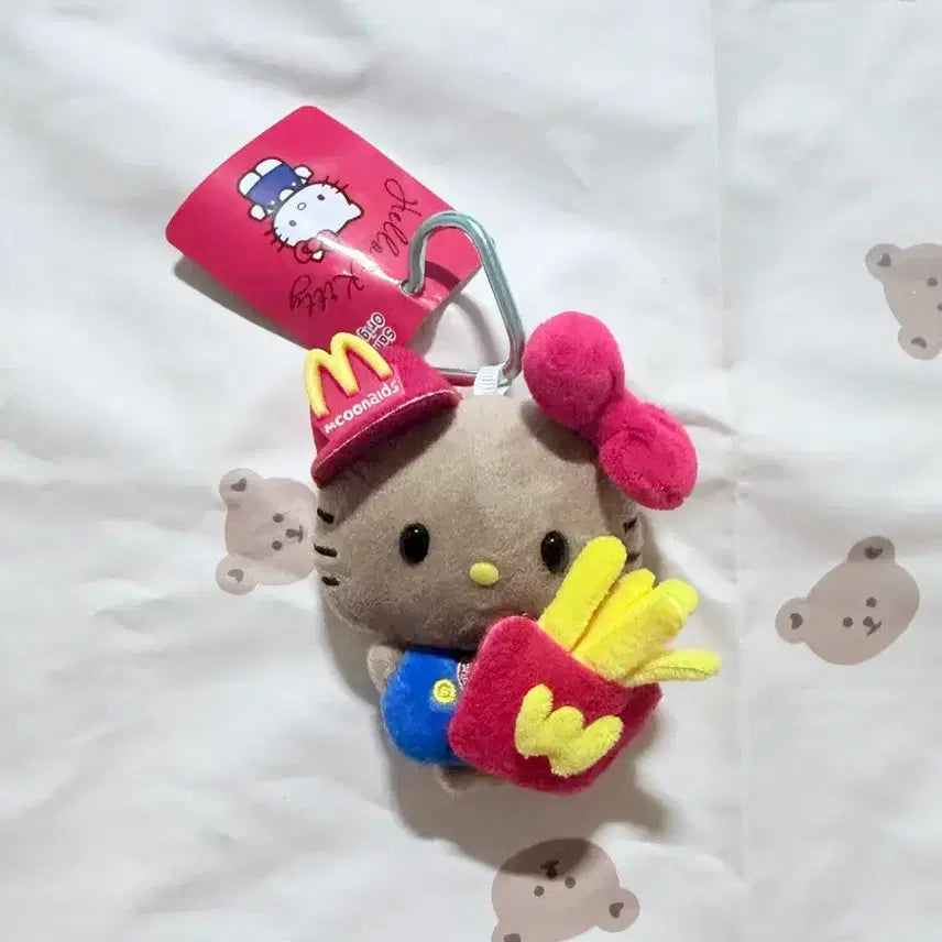 [BUNJANG] Hello Kitty McDonald's Happy Meal Plush Keychain / 헬로키티 맥도날드 해피밀 인형 키링