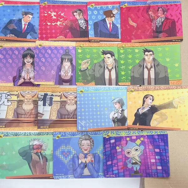 [BUNJANG] Gyakuten Saiban Kayou Card HR Set / 역전재판 kayou 카드 HR 15종 올클 세트 일괄판매