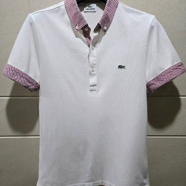 [BUNJANG] Lacoste Short-Sleeve Polo Shirt Size 95 / 정품!라코스테 반팔카라티 95