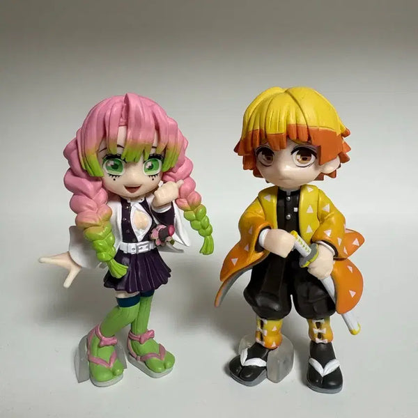 [BUNJANG] Demon Slayer Zenitsu & Mitsuri Figures Bundle Set / 귀멸의칼날 팔버스 젠이츠 미츠리 피규어