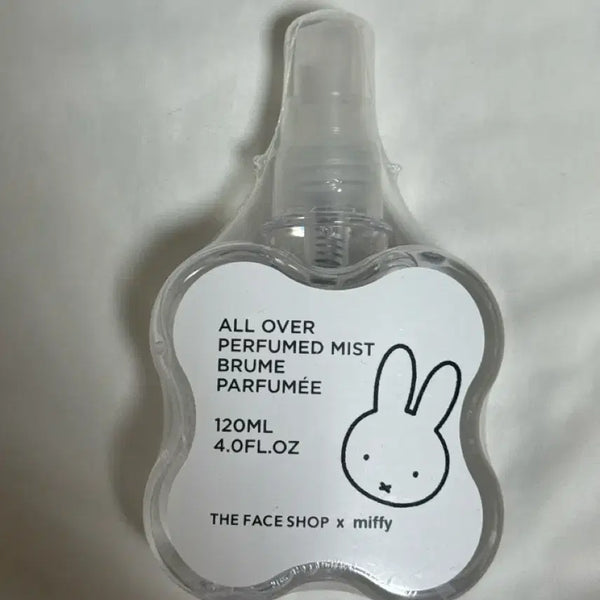 [BUNJANG] The Face Shop x Miffy All Over Perfume Mist 120ml Sealed New / 더페이스샵 미피 올오버 퍼퓸 미스트 120ml 미개봉 새상품