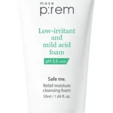 [BUNJANG] Make P:rem Safe Me Relief Moisture Cleansing Foam 40ml (Sealed) / 미개봉 새상품) 메이크프렘 세이프 미 릴리프 모이스처 클렌징 폼 40ml 폼클렌징