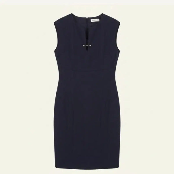 [BUNJANG] Moje Espoir Sleeveless Midi Dress Navy / 모조에스핀 민소매 미디 원피스 네이비