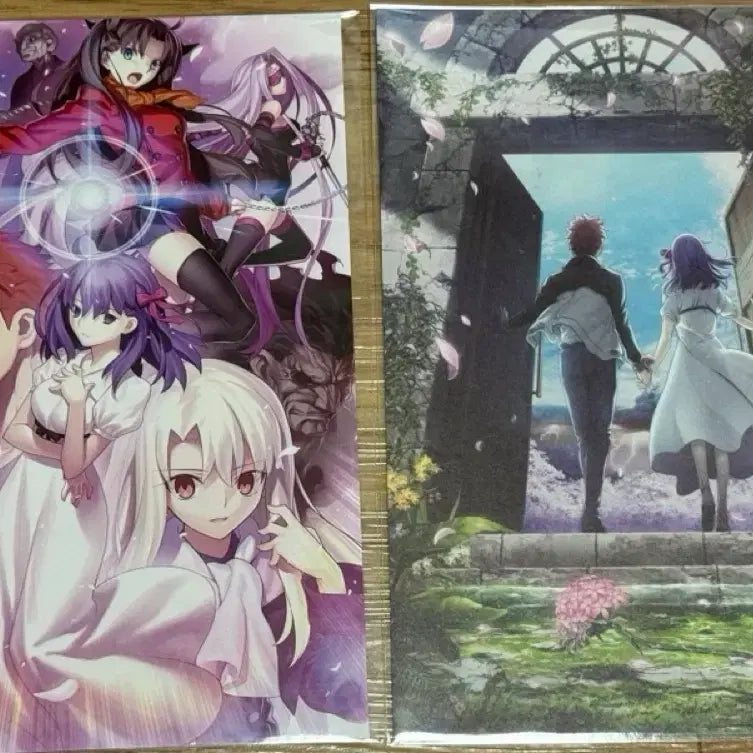 [BUNJANG] Fate/stay night: Heaven's Feel Movie Postcard Set / 페이트 스테이 나이트 극장판 헤븐즈 필 엽서 2매