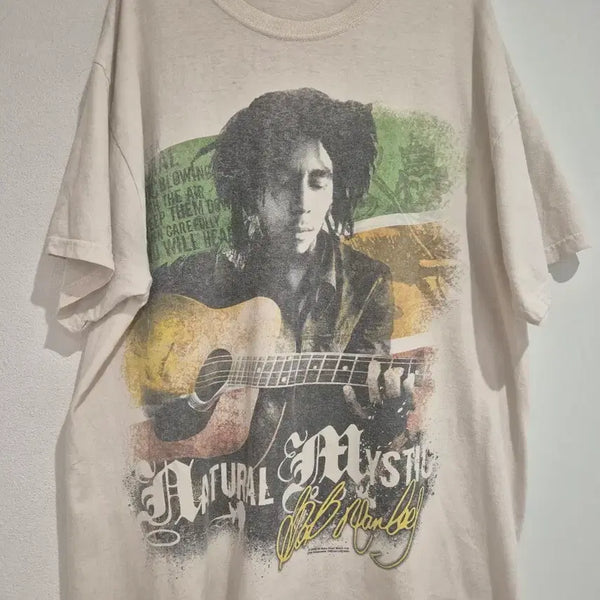 [BUNJANG] Bob Marley US Vintage Band T-Shirt / 밥말리 미국빈티지 티셔츠 밴드티셔츠 락티셔츠 사이즈105