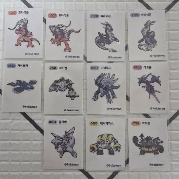 [BUNJANG] Pokemon Bread Stickers Collection / 포켓몬 전설 띠부씰 판매
