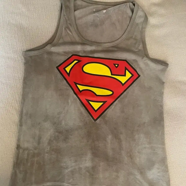 [BUNJANG] Superman Vintage T-Shirt Small / 슈퍼맨 빈티지 티셔츠 스몰