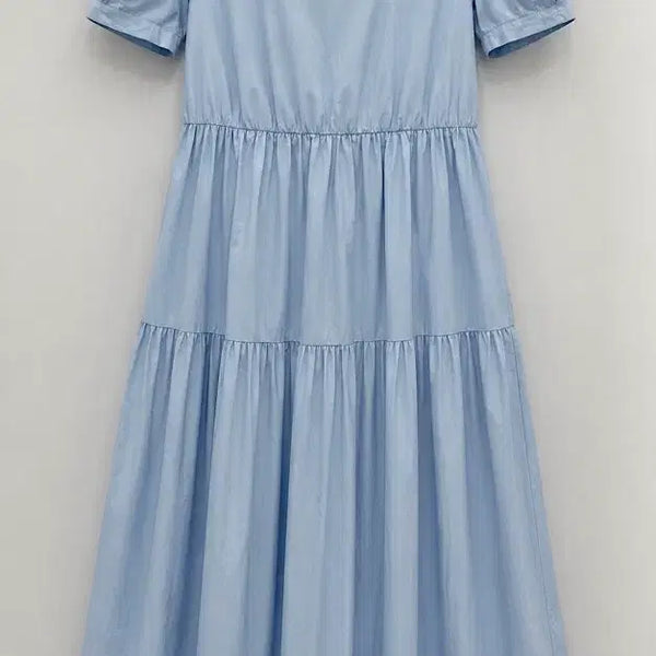 [BUNJANG] MIXXO Square Neck Midi Dress / MIXXO 스퀘어넥 원피스