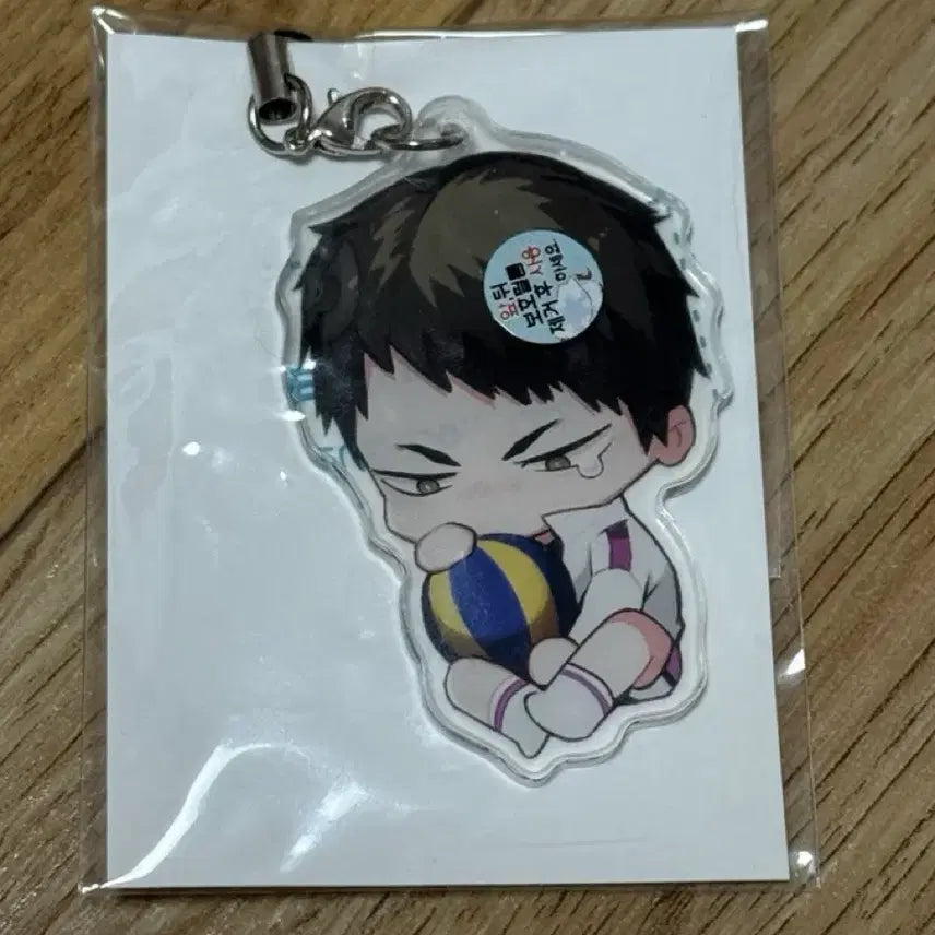 [BUNJANG] Haikyuu!! Wakatoshi Ushijima Unofficial Doujin Acrylic Keychain / 하이큐 우시지마 와카토시 비공식 동인 아크릴 키링