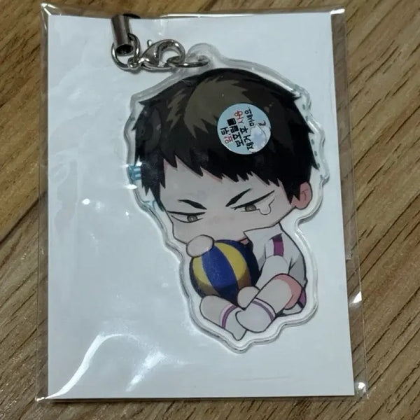 [BUNJANG] Haikyuu!! Wakatoshi Ushijima Unofficial Doujin Acrylic Keychain / 하이큐 우시지마 와카토시 비공식 동인 아크릴 키링
