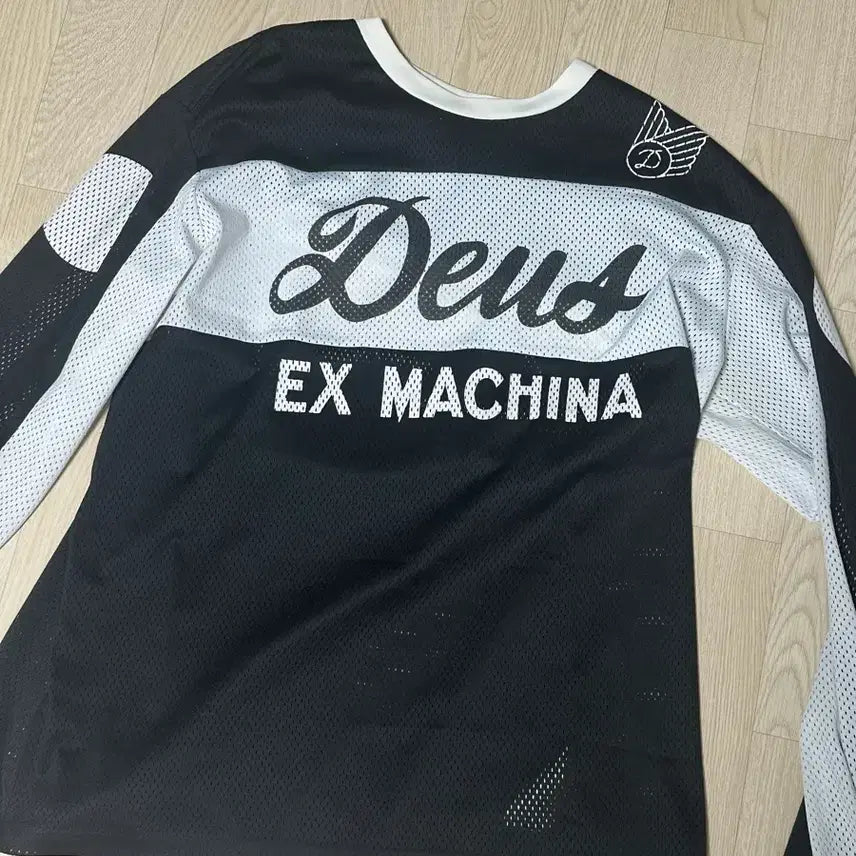 [BUNJANG] Deus Ex Machina Saber Moto Jersey Black XXL / 데우스 세이버 모토 저지 블랙 XXL