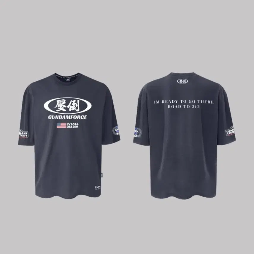 [BUNJANG] ABD All-Rounder Flag T-Shirt Charcoal / [L]압도 올라운더 성조기 반팔 차콜 새상품