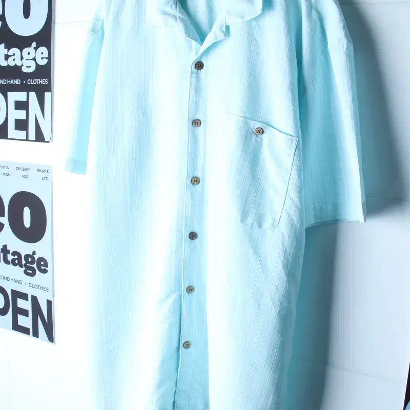 [BUNJANG] Island Shore Short Sleeve Polo T-Shirt (2XL-3XL) / (2XL-3XL) 아일랜드 쇼어 반팔 카라 티셔츠 USA-H36279
