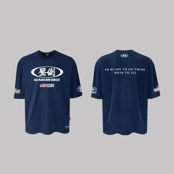 [BUNJANG] APDO All-Rounder Seongjagi Short-Sleeve T-Shirt Navy / [L]압도 올라운더 성조기 반팔 네이비 새상품
