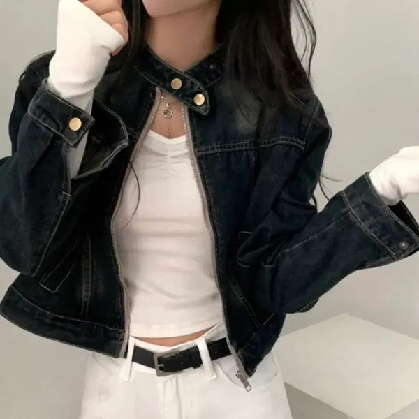 [BUNJANG] Vintage Blue Denim Jacket / 빈티지진청자켓