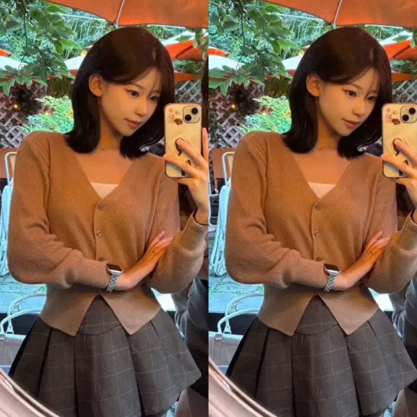 [BUNJANG] Brown Cardigan / 갈색 가디건