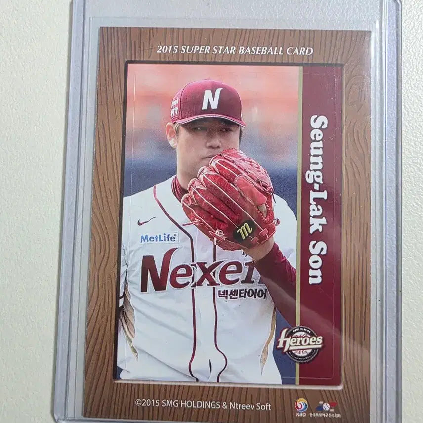 [BUNJANG] 2015 KBO Son Seung-락 Sticker Card Nexen Heroes / 2015 kbo 손승락 스티커 카드 판매 넥센히어로즈
