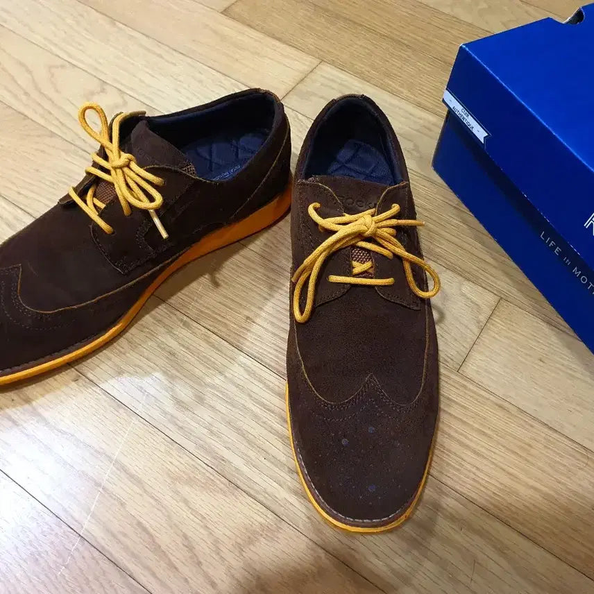 [BUNJANG] Rockport Brown Suede Loafers / 락포트 갈색 세무 로퍼