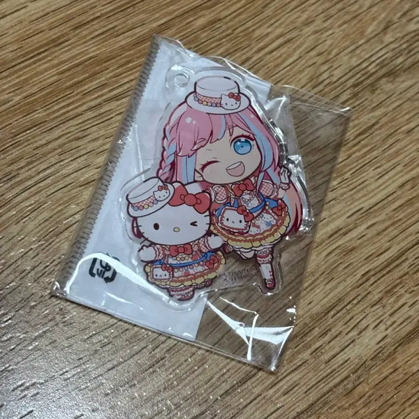 [BUNJANG] Pri☆Magi Pri☆Stage Matsuri Sanrio Collaboration Acrylic Keyring / 프리마지 프리즘스톤 프리파라 마츠리 산리오 키링