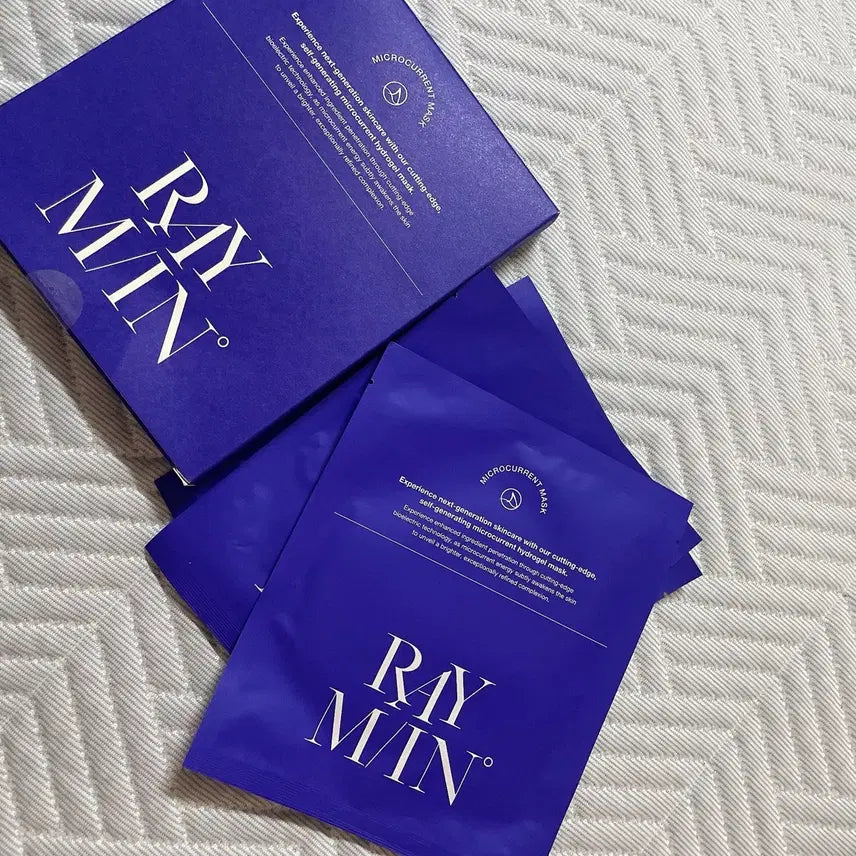 [BUNJANG] Raymin Microcurrent Hydrogel Mask Pack / 레이민 하이드로겔 미세전류 마스크팩 탄력 리프팅 팩