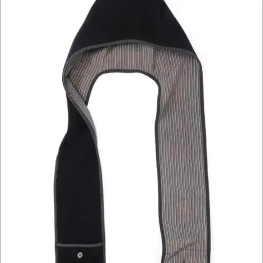 [BUNJANG] Shopfairy Hooded Muffler Black / 샵페어리 후드 머플러 블랙