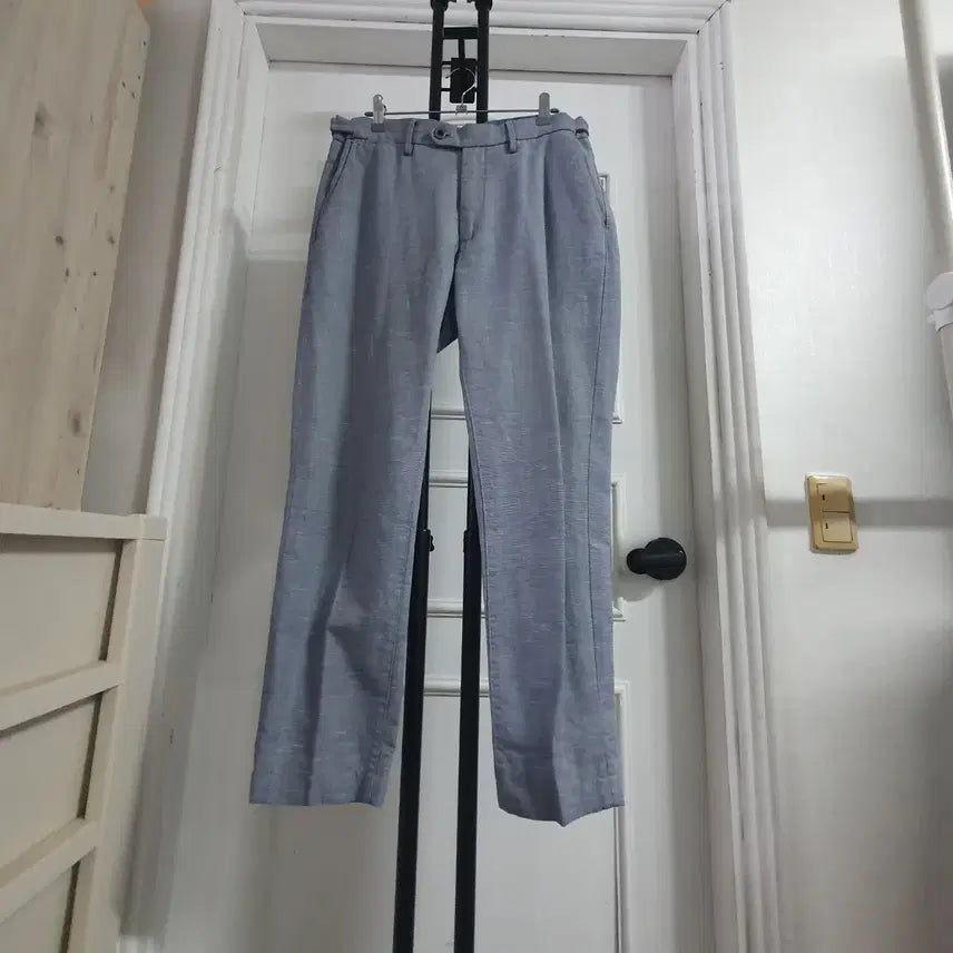 [BUNJANG] Massimo Dutti Men's Summer Slacks - Grey (33 Inch) / 33인치 마시모두띠 남성 여름바지 그레이