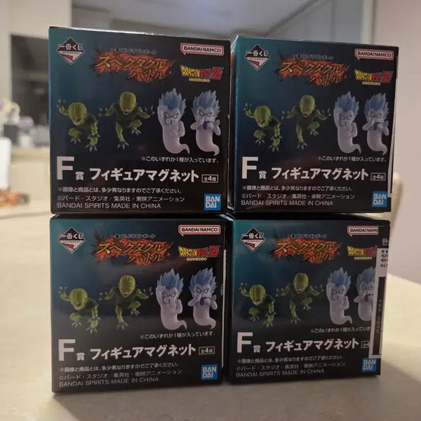 [BUNJANG] Dragon Ball Ichiban Kuji Prize F Figure Magnet Set (4 Types) / 드래곤볼 제일복권 F상 피규어 마그넷 4종